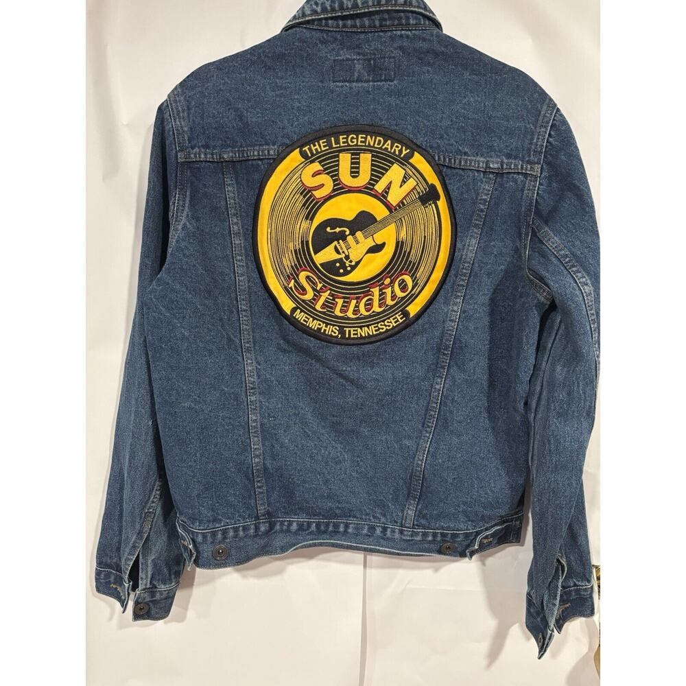 Sun Studio Nashville Denim Jean Jacket Small Medium Port Authority Elvis